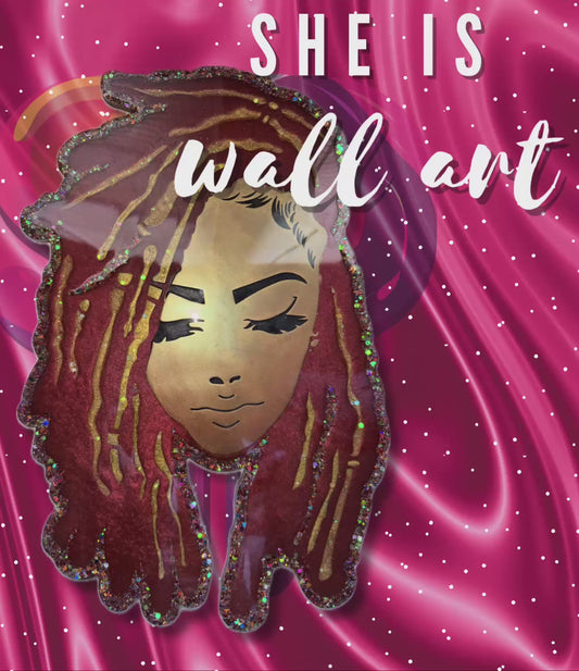 “She Is” Wall Art